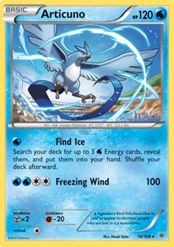 Articuno⁣ - Roaring Skies⁣ (Rare)⁣ [16]