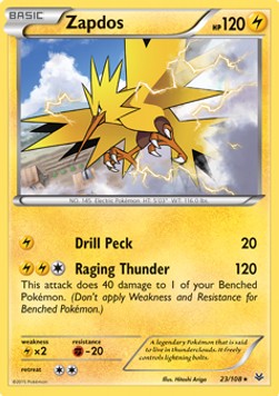 Zapdos⁣ - Roaring Skies⁣ (Rare)⁣ [23]