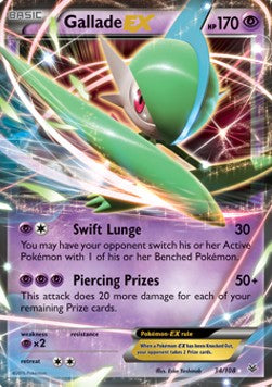 Gallade EX⁣ - Roaring Skies⁣ (Ultra Rare)⁣ [34]