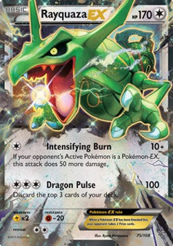 Rayquaza EX⁣ - Roaring Skies⁣ (Ultra Rare)⁣ [75]