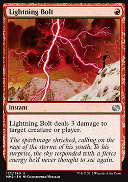 Lightning Bolt⁣ - Modern Masters 2015⁣ (Uncommon)⁣ [122]