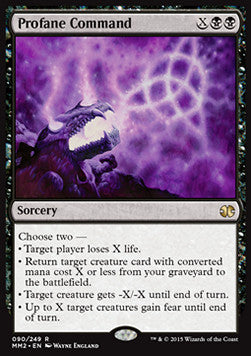 Profane Command⁣ - Modern Masters 2015⁣ (Rare)⁣ [90]
