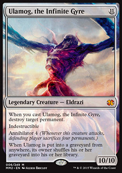 Ulamog, the Infinite Gyre⁣ - Modern Masters 2015⁣ (Mythic)⁣ [6]
