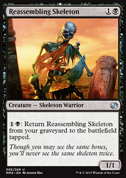 Reassembling Skeleton⁣ - Modern Masters 2015⁣ (Uncommon)⁣ [92]