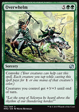 Overwhelm⁣ - Modern Masters 2015⁣ (Uncommon)⁣ [152]