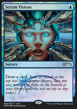 Serum Visions⁣ - Friday Night Magic Promos⁣ (Rare)