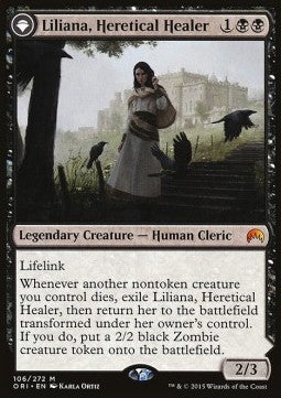 Liliana, Heretical Healer // Liliana, Defiant Necromancer⁣ - Magic Origins⁣ (Mythic)⁣ [106]
