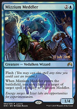 Mizzium Meddler (V.1)⁣ - Magic Origins: Promos⁣ (Rare)⁣ [29]