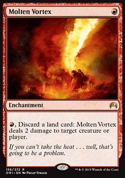 Molten Vortex⁣ - Magic Origins⁣ (Rare)⁣ [156]
