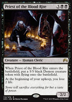Priest of the Blood Rite⁣ - Magic Origins⁣ (Rare)⁣ [112]