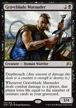 Graveblade Marauder⁣ - Magic Origins⁣ (Rare)⁣ [101]