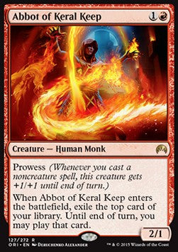 Abbot of Keral Keep⁣ - Magic Origins⁣ (Rare)⁣ [127]