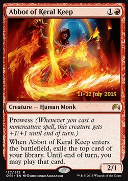 Abbot of Keral Keep⁣ - Magic Origins: Promos⁣ (Rare)⁣ [127]