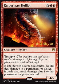 Embermaw Hellion⁣ - Magic Origins: Promos⁣ (Rare)⁣ [141]