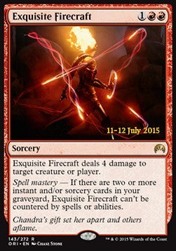 Exquisite Firecraft⁣ - Magic Origins: Promos⁣ (Rare)⁣ [143]