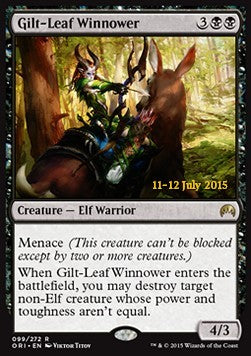 Gilt-Leaf Winnower⁣ - Magic Origins: Promos⁣ (Rare)⁣ [99]