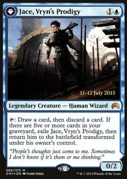 Jace, Vryn's Prodigy // Jace, Telepath Unbound⁣ - Magic Origins: Promos⁣ (Mythic)⁣ [60]