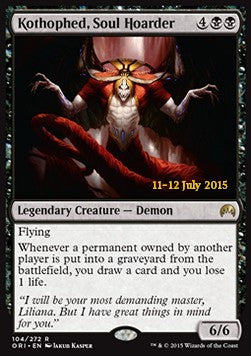 Kothophed, Soul Hoarder (V.1)⁣ - Magic Origins: Promos⁣ (Rare)⁣ [104]