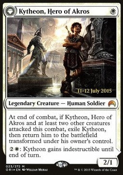 Kytheon, Hero of Akros // Gideon, Battle-Forged⁣ - Magic Origins: Promos⁣ (Mythic)⁣ [23]