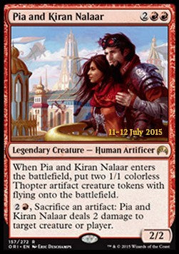 Pia and Kiran Nalaar (V.1)⁣ - Magic Origins: Promos⁣ (Rare)⁣ [157]