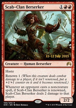 Scab-Clan Berserker⁣ - Magic Origins: Promos⁣ (Rare)⁣ [160]