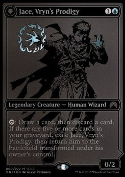 Jace, Vryn's Prodigy // Jace, Telepath Unbound⁣ - San Diego Comic-Con 2015 Promos⁣ (Mythic)⁣ [60]