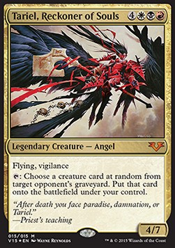 Tariel, Reckoner of Souls⁣ - From the Vault: Angels⁣ (Mythic)⁣ [15]