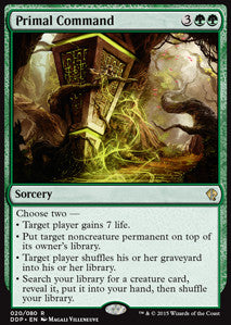Primal Command⁣ - Duel Decks: Zendikar vs. Eldrazi⁣ (Rare)⁣ [20]