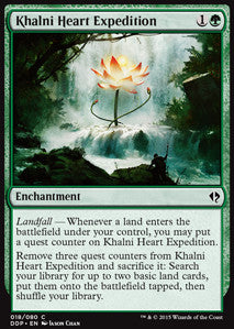Khalni Heart Expedition⁣ - Duel Decks: Zendikar vs. Eldrazi⁣ (Common)⁣ [18]