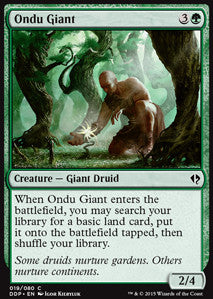 Ondu Giant⁣ - Duel Decks: Zendikar vs. Eldrazi⁣ (Common)⁣ [19]