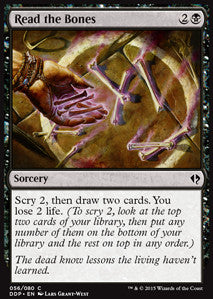 Read the Bones⁣ - Duel Decks: Zendikar vs. Eldrazi⁣ (Common)⁣ [56]