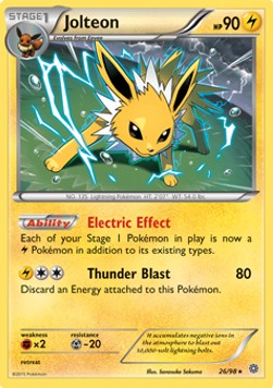 Jolteon⁣ - Ancient Origins⁣ (Holo Rare)⁣ [26]