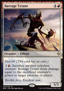 Barrage Tyrant⁣ - Battle for Zendikar⁣ (Rare)⁣ [127]