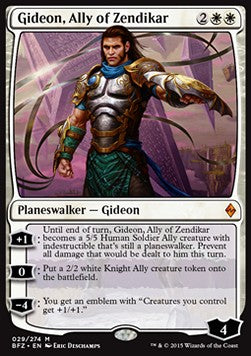 Gideon, Ally of Zendikar⁣ - Battle for Zendikar⁣ (Mythic)⁣ [29]
