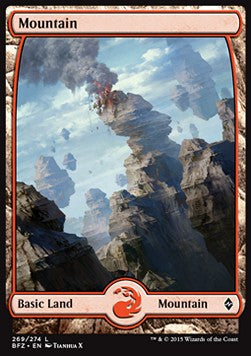 Mountain (V.9)⁣ - Battle for Zendikar⁣ (Land)⁣ [269]