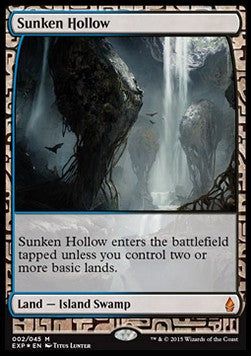 Sunken Hollow⁣ - Zendikar Expeditions⁣ (Masterpiece)⁣ [2]