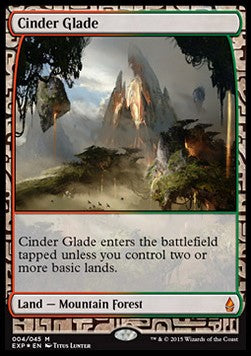 Cinder Glade⁣ - Zendikar Expeditions⁣ (Masterpiece)⁣ [4]