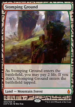 Stomping Ground⁣ - Zendikar Expeditions⁣ (Masterpiece)⁣ [9]