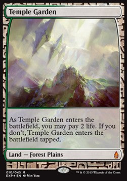 Temple Garden⁣ - Zendikar Expeditions⁣ (Masterpiece)⁣ [10]