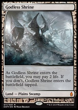 Godless Shrine⁣ - Zendikar Expeditions⁣ (Masterpiece)⁣ [11]