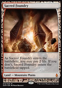 Sacred Foundry⁣ - Zendikar Expeditions⁣ (Masterpiece)⁣ [14]