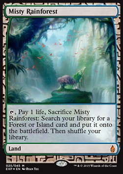 Misty Rainforest⁣ - Zendikar Expeditions⁣ (Masterpiece)⁣ [25]