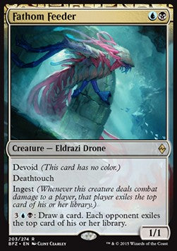 Fathom Feeder⁣ - Battle for Zendikar⁣ (Rare)⁣ [203]