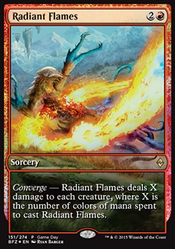 Radiant Flames⁣ - Game Day Set Promos⁣ (Rare)⁣ [151]