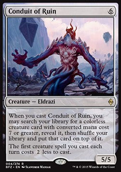 Conduit of Ruin⁣ - Battle for Zendikar⁣ (Rare)⁣ [4]