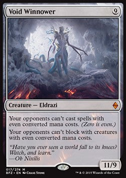 Void Winnower⁣ - Battle for Zendikar⁣ (Mythic)⁣ [17]