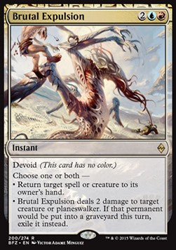 Brutal Expulsion⁣ - Battle for Zendikar⁣ (Rare)⁣ [200]