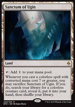 Sanctum of Ugin⁣ - Battle for Zendikar⁣ (Rare)⁣ [242]
