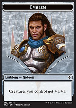 Gideon, Ally of Zendikar Emblem⁣ - Battle for Zendikar⁣ (Token)⁣ [T12]