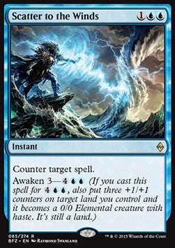 Scatter to the Winds⁣ - Battle for Zendikar⁣ (Rare)⁣ [85]